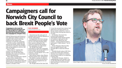 Norwich Evening News - People's Vote