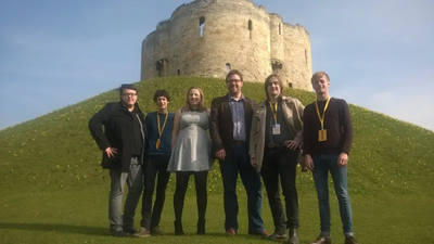 James Wright and UEA Lib Dems in York