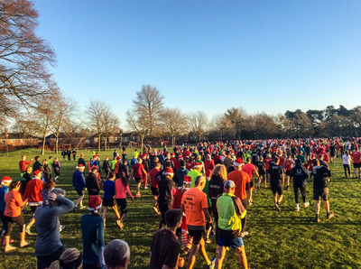 Eaton parkrun Christmas Day