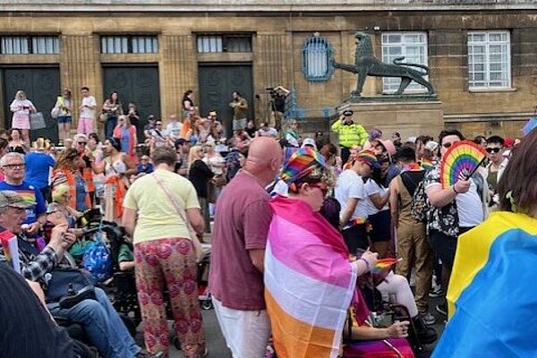 The Norwich Pride march